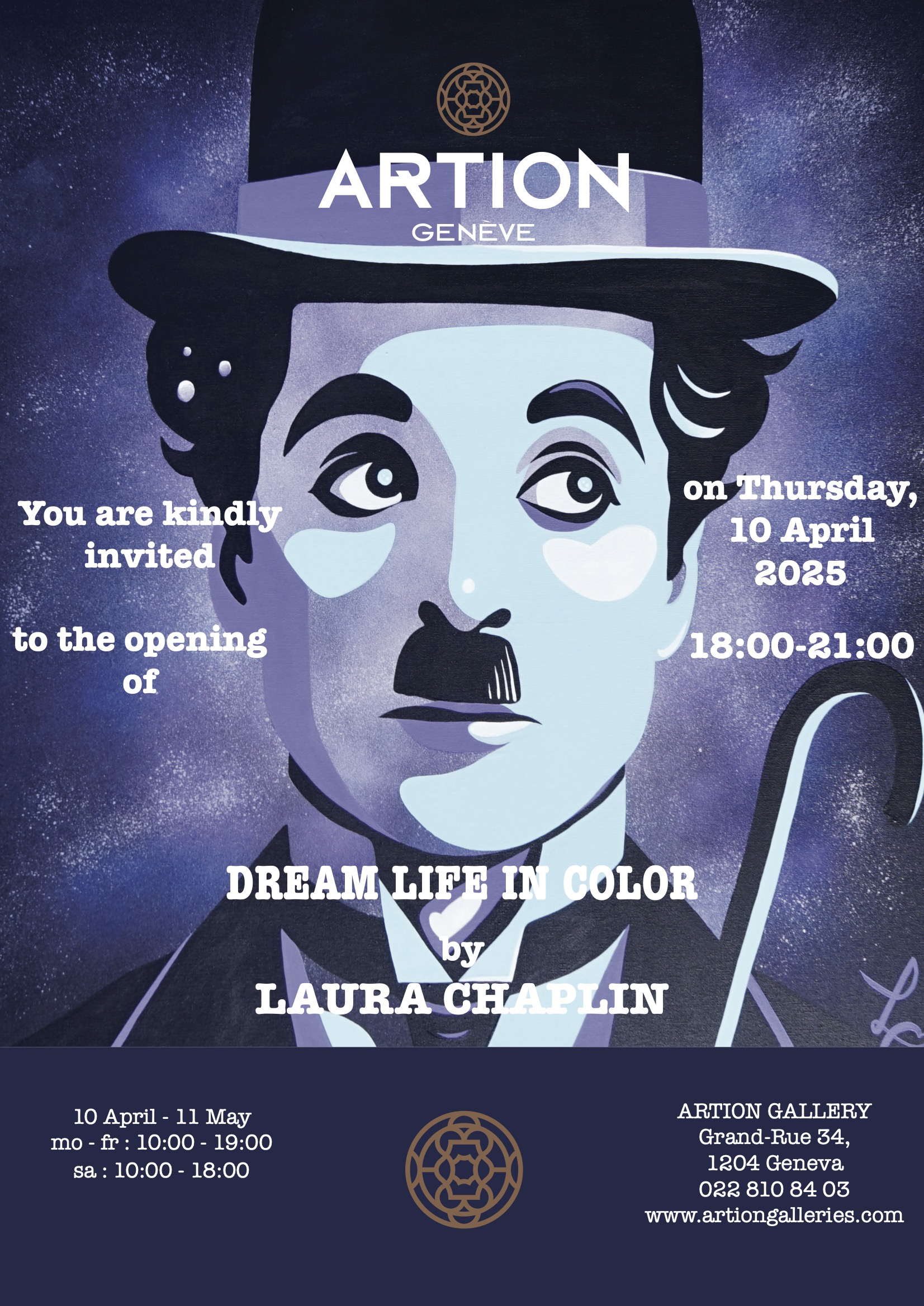 Artion Gallery exhibition of the artist Laura Chaplin