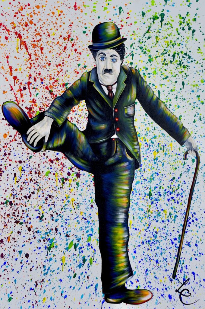Kicking the color up the BUT! by Laura Chaplin